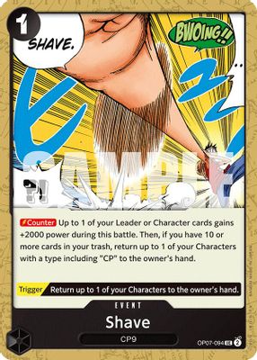 Shave OP07-094 card