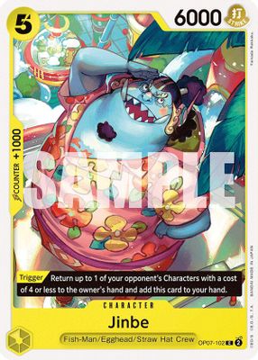 Jinbe OP07-102 card