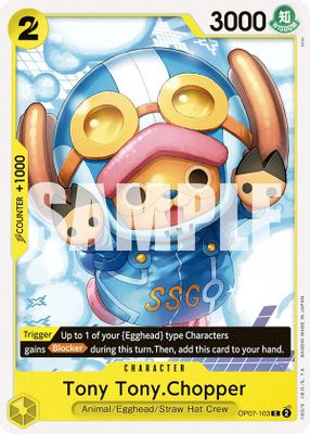 Tony Tony.Chopper OP07-103 card