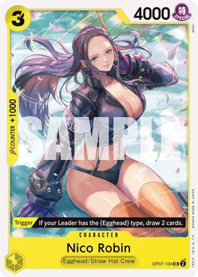 Nico Robin OP07-104 card