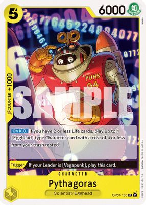 Pythagoras OP07-105 card