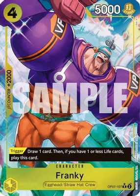 Franky OP07-107 card