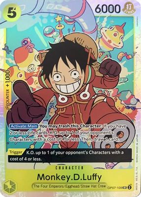 Monkey.D.Luffy OP07-109 card