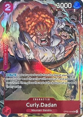 Curly.Dadan OP02-005 card