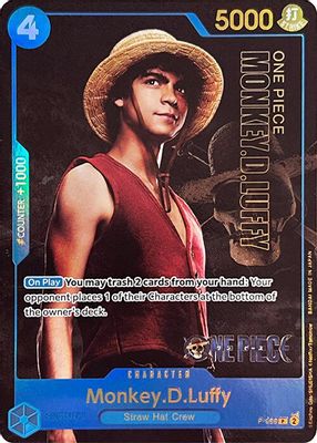 Monkey.D.Luffy P-055 card
