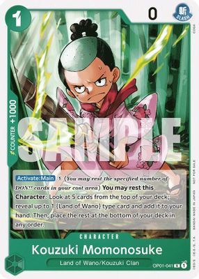 Kouzuki Momonosuke OP01-041 card