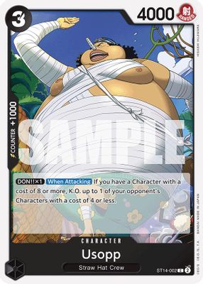 Usopp ST14-002 card