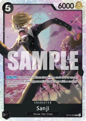 Sanji ST14-003 card