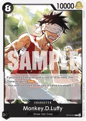 Monkey.D.Luffy ST14-012 card