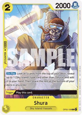 Shura OP05-106 card