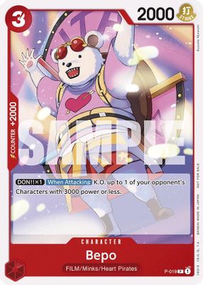 Bepo P-019 card