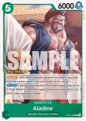 Aladine OP07-020 card