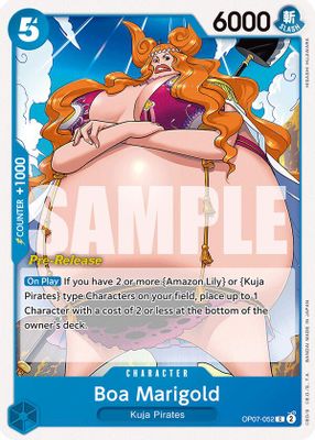 Boa Marigold OP07-052 card