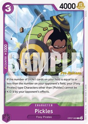 Pickles OP07-069 card