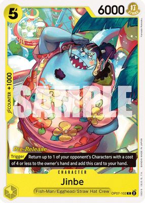 Jinbe OP07-102 card