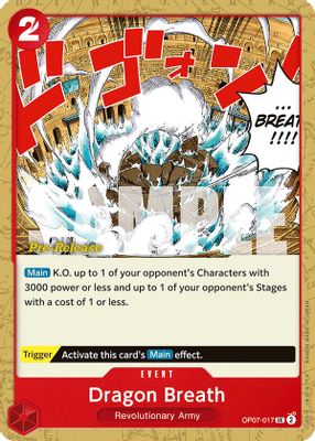 Dragon Breath OP07-017 card