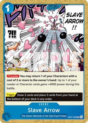 Slave Arrow OP07-056 card