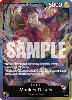 Monkey.D.Luffy card