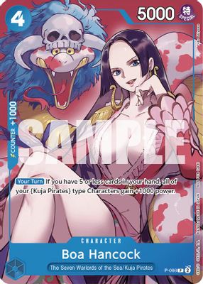 Boa Hancock P-066 card