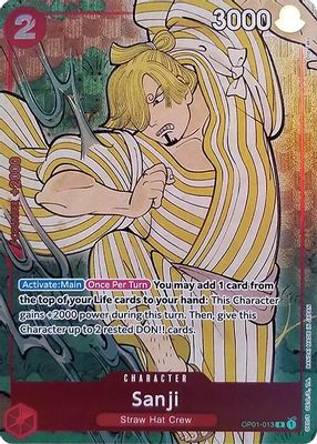 Sanji OP01-013 card