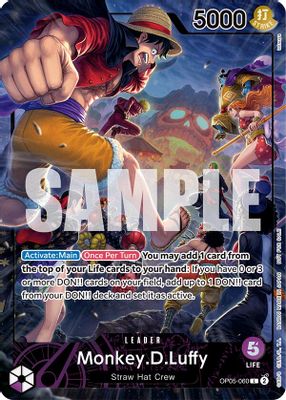 Monkey.D.Luffy OP05-060 card