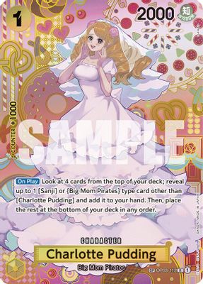 Charlotte Pudding OP03-112 card