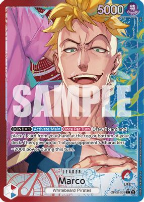Marco OP08-002 card