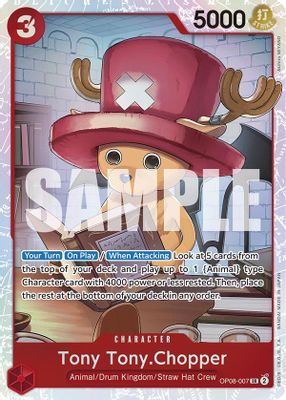 Tony Tony.Chopper OP08-007 card