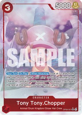 Tony Tony.Chopper OP08-007 card