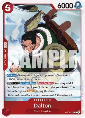 Dalton OP08-008 card