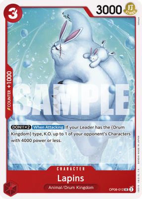 Lapins OP08-012 card