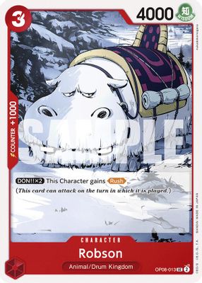Robson OP08-013 card