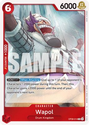Wapol OP08-014 card