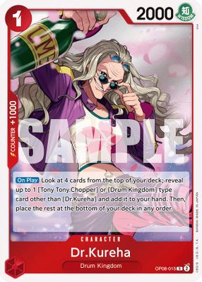 Dr.Kureha OP08-015 card