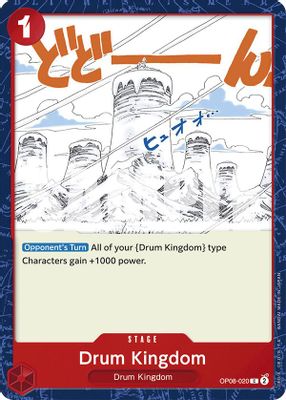 Drum Kingdom OP08-020 card