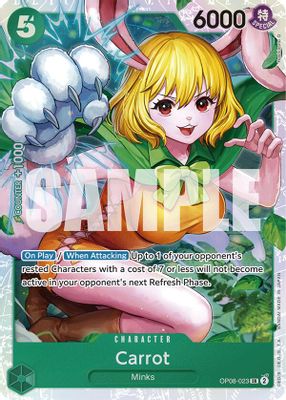 Carrot OP08-023 card