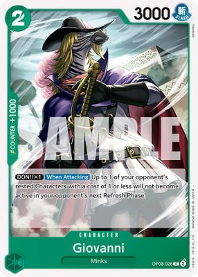 Giovanni OP08-026 card
