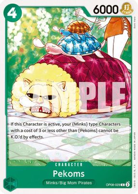 Pekoms OP08-029 card