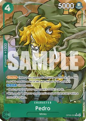 Pedro OP08-030 card