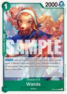Wanda OP08-034 card