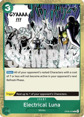 Electrical Luna OP08-036 card