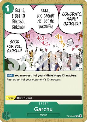 Garchu OP08-037 card