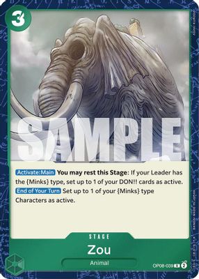 Zou OP08-039 card