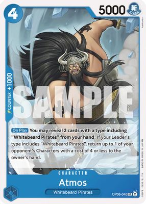 Atmos OP08-040 card