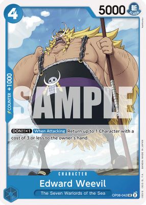 Edward Weevil OP08-042 card