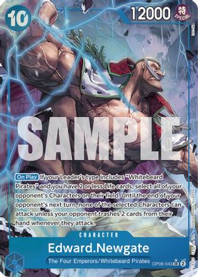 Edward.Newgate OP08-043 card