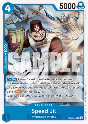Speed Jil OP08-049 card