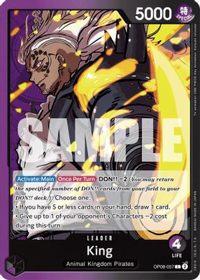 King OP08-057 card