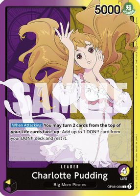 Charlotte Pudding OP08-058 card
