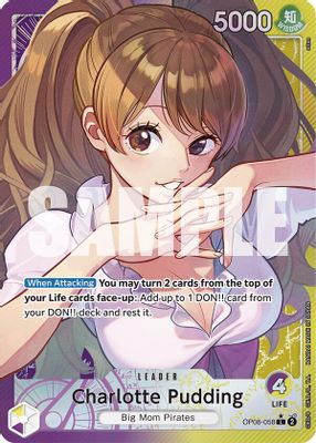 Charlotte Pudding OP08-058 card
